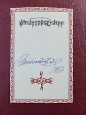 Autografo Beniamino Gigli