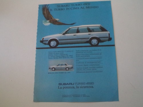 Advertising pubblicità 1985 - advertising,