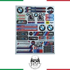 Kit 45 adesivi moto - adesivi,