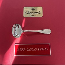 Cucchiaio Salsa Christofle Francia Albi 18CM Metallo Argento Molto Bel Stato