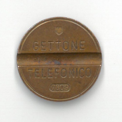 Gettone telefonico 7809 - gettone,