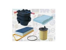 KIT TAGLIANDO + 4LT DI OLIO 5W40 PER CITROEN C2 C3 C1 - PEUGEOT 1007 1.4HDI 50KW