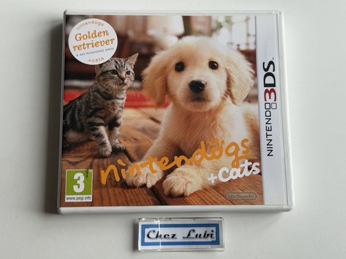 Nintendogs golden retriever - golden, +