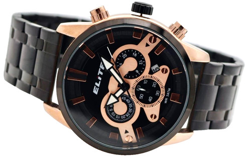 Elite orologio uomo acciaio - elite,