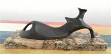 HENRY MOORE SCULTURA IN BRONZO