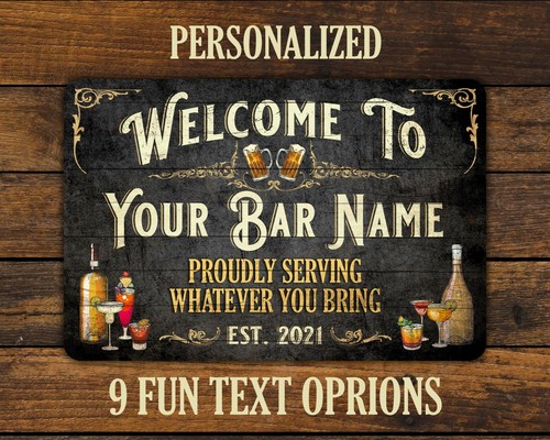 Insegna bar vintage design - insegna,