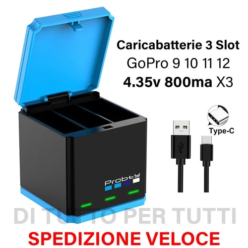 Caricabatterie per gopro hero - gopro,