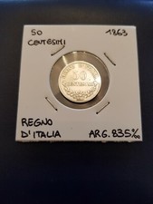 moneta argento 50 centesimi
