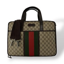 GUCCI 2way Business Bag GG