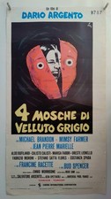 LOCANDINA 4 MOSCHE DI VELLUTO