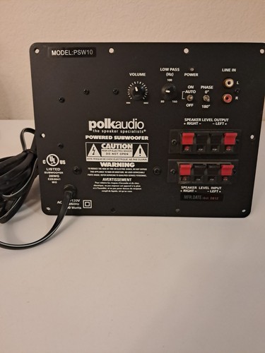 Amplificatore attivo polk - amplificatore,