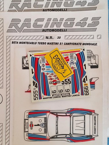Decals lancia beta - decals,