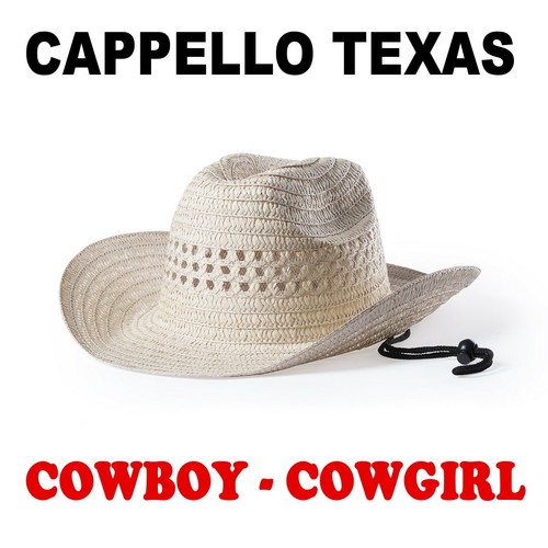 Cappello texas western panna - cappello,