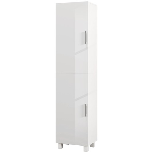 Homcom mobiletto bagno moderno - mobiletto,