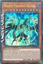 MALEFIC PARADIGM DRAGON (Drago Paradigma Maligno) • Ultra R • BLAR EN019 YUGIOH!