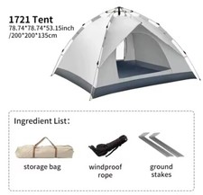 Automatic Camping Tent 3-4