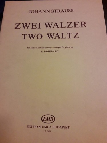 Johann strauss zwei walzer - zwei,