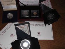 ORO E ARGENTO MARENGO ORO 20L+SCUDO ARGENTO, ALTRO  COLLEZIONE MONETE LOTTO