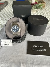 Quadrante blu Citizen