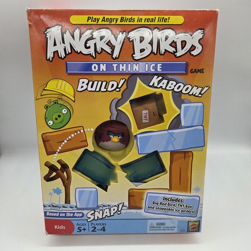 Angry birds thin ice - angry,