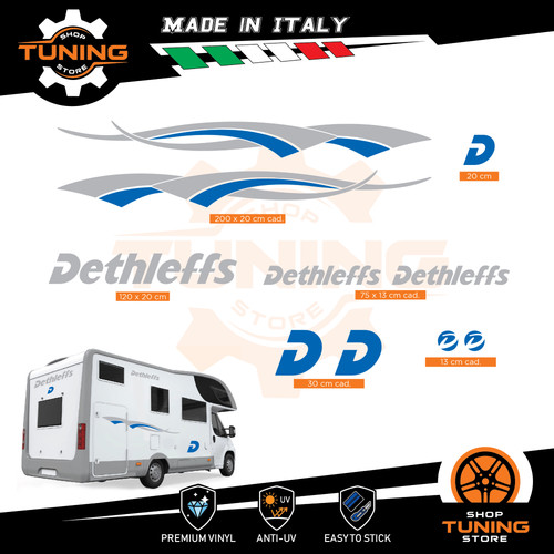 Kit adesivi camper - adesivi,