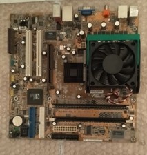 Vintage Scheda Madre ASUS P4R800-VM + PENTIUM4 Socket 478 - ATX - RETRO COMPUTER