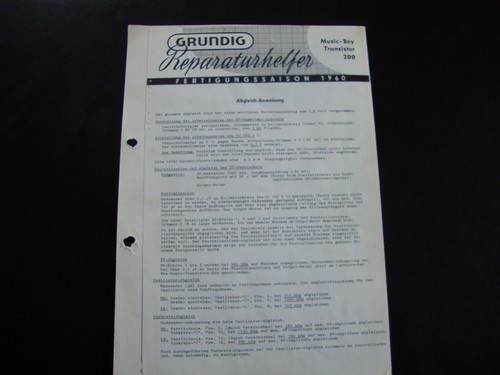 Manuale servizio originale - di,
