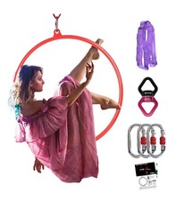 Set Anelli Anteriori con Kit Hardware Rigging Completo Yoga Danza Attrezzatura Fitness