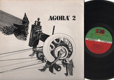 LP AGORA' 2 ALBUM ORIGINALE 1977 ATLANTIC T 50324 ITALIAN PROGRESSIVE JAZZ