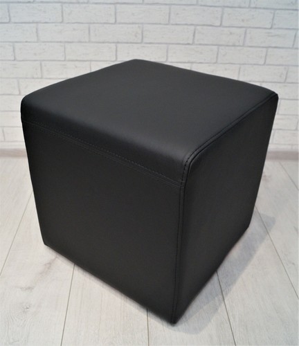 Sgabello vera pelle 45x45x45