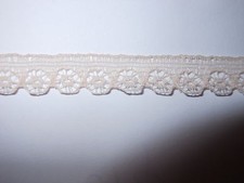 Pizzo cipria h. cm. 1 euro 1,50 al metro (vintage rif. 3)  °