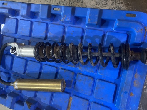 1982 yamaha yz490 rear - 1982, shock