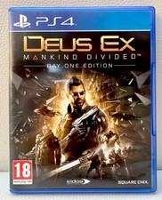 Deus Ex Manking Divided Day One Edition PS4 PAL ITA PlayStation 4 Come Nuovo