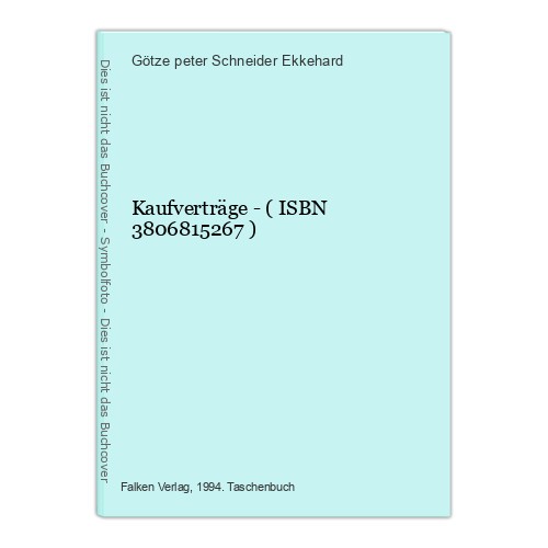 Kaufverträge isbn - kaufverträge,