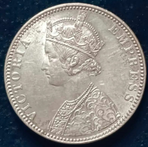 Una rupia 1889 india - rupia,