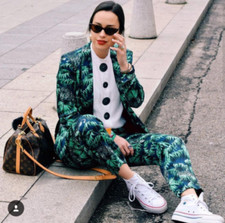 Zara Pantaloni Donna Stampa