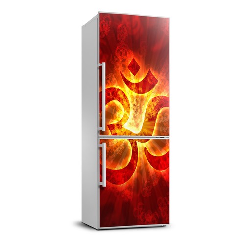 Magnet sticker refrigerator - sticker,