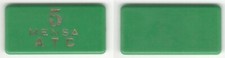 GETTONE MENSA COMPAGNIA DI TRASPORTO ATC 5 COLORE VERDE - ITALY TOKEN