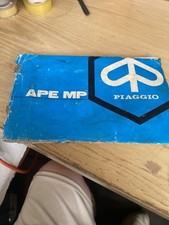 Ape Mp Piaggio Manuale Uso