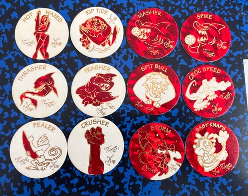 Lotto pog vintage foil - vintage, di