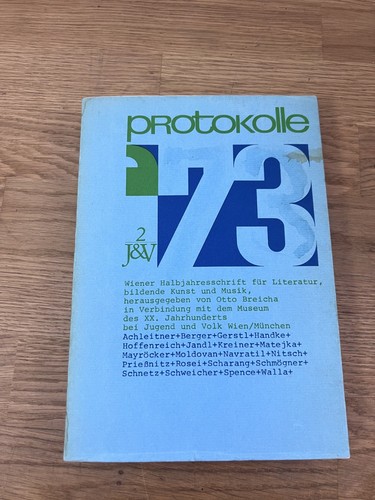 Protokolle 2 wiener - n.,
