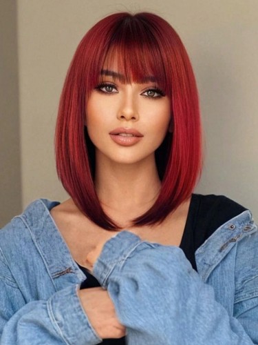 Parrucca rosso ombre - parrucca,