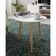 Tavolino da Caffe Bianco 48 cm