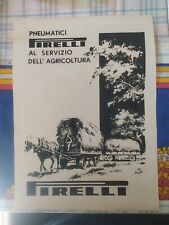Pubblicità 1936 Pirelli pneumatici agricoltura - 32x24 cm -M. Duse - Advertising