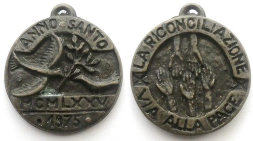 Medaglia anno santo - anno,
