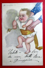 Mauzan - Cartolina Bambini 2 scritta ma non spedita 15/03/1917