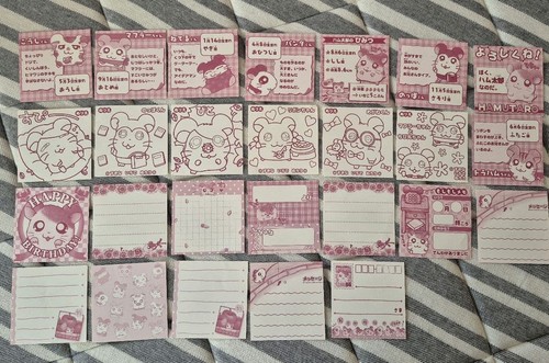 Blocco memo hamtaro libro - memo, hamtaro,