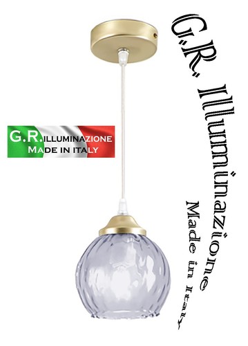Lampadario moderno vetro - lampadario, in