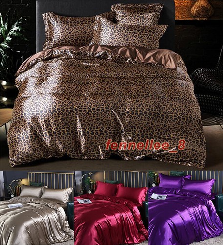 Set lenzuola leopardate vera