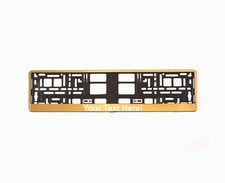 Cornice porta targa europea